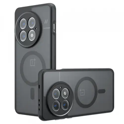 Husa MagSafe pentru OnePlus 13, Techsuit PureFrost (Negru)