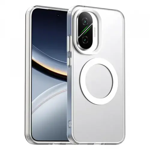 Husa MagSafe pentru Poco F7, Techsuit, CandyCase, Alb