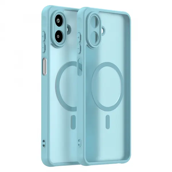 Husa MagSafe pentru Samsung Galaxy A07 4G A075, Techsuit, HaloFrost II, Verde Deschis