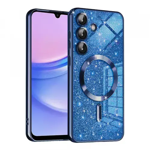 Husa MagSafe pentru Samsung Galaxy A15 5G A156 / A15 A155, Techsuit, Luxury Glitter