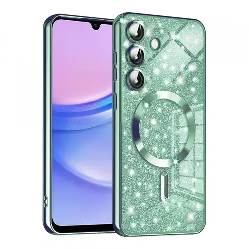 Husa MagSafe pentru Samsung Galaxy A15 5G A156 / A15 A155, Techsuit, Luxury Glitter
