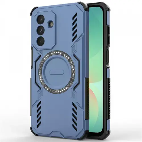 Husa MagSafe pentru Samsung Galaxy A26 A266, Techsuit, ArmorMag, Albastra