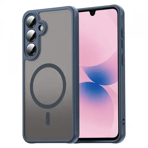 Husa MagSafe pentru Samsung Galaxy A27 5G, Techsuit, HaloFrost II, Bleumarin