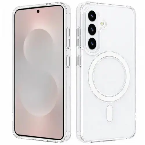 Husa MagSafe pentru Samsung Galaxy S26 Plus, Techsuit, Pro, Transparenta
