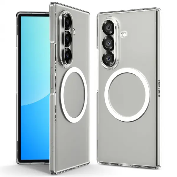 Husa MagSafe pentru Samsung Galaxy Z Fold7 F966, Spigen, Air Skin, Transparenta ACS09545