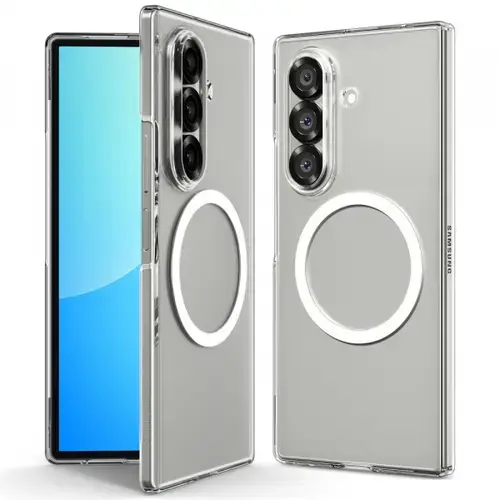 Husa MagSafe pentru Samsung Galaxy Z Fold7 F966, Spigen, Air Skin, Transparenta