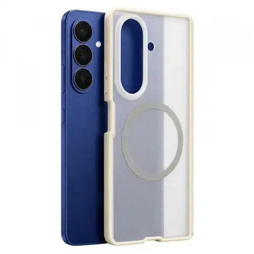 Husa MagSafe pentru Samsung Galaxy Z Fold8 Ultra F976, Blueo, Skin Friendly Anti-Drop, Gri Satinata