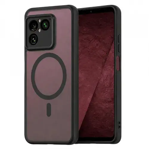Husa MagSafe pentru Sony Xperia 1 VIII, Techsuit, HaloFrost II, Negru