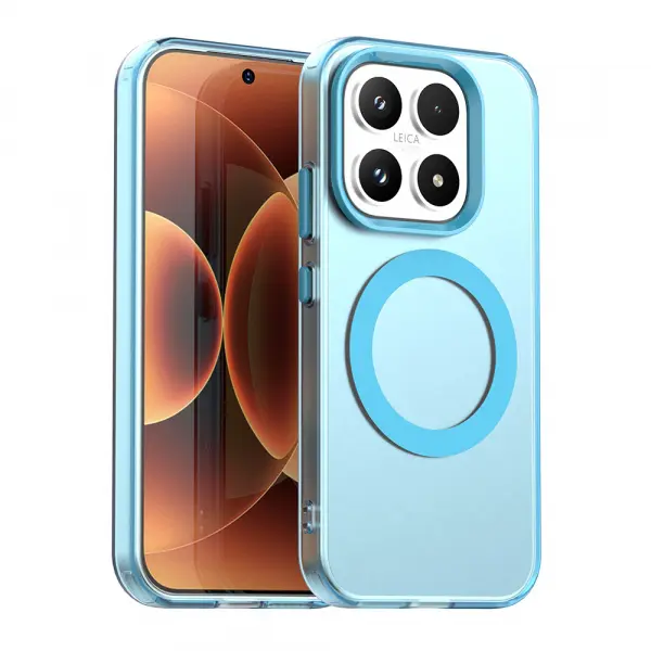 Husa MagSafe pentru Xiaomi 17, Techsuit, CandyCase, Albastra
