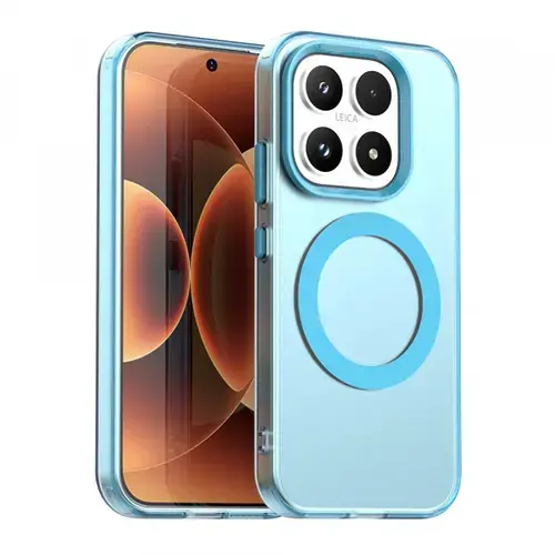 Husa MagSafe pentru Xiaomi 17, Techsuit, CandyCase, Albastru