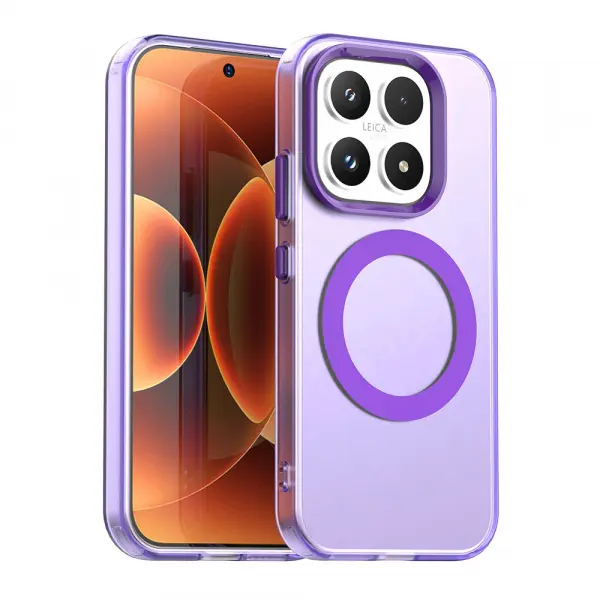 Husa MagSafe pentru Xiaomi 17, Techsuit, CandyCase, Mov