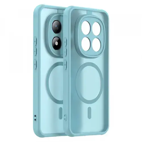 Husa MagSafe pentru Xiaomi Poco M8 Pro / Redmi Note 15 Pro+ 5G, Techsuit, HaloFrost II (Verde)