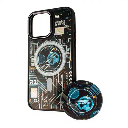 Husa MagSafe pentru Xiaomi Redmi A2 / A1, BOTER, MagPopsocket Technology, Multicolor