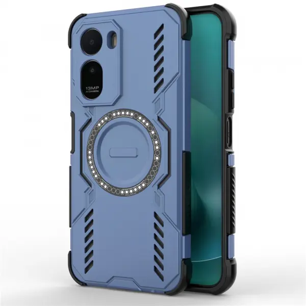 Husa MagSafe pentru Xiaomi Redmi A7 Pro 4G, Techsuit, ArmorMag, Albastra