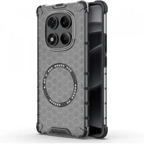 Husa MagSafe pentru Xiaomi Redmi Note 14 Pro 4G, Techsuit, HoneyComb Shield