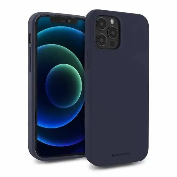 Husa Mercury Silicon Jellysoft pentru Apple iPhone 14 Pro Max Albastru - iPhone 14 Pro Max