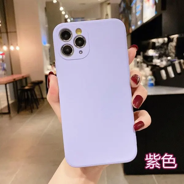Husa New Purple Silicon Interior Microfibra Apple iPhone 14 Pro Max - iPhone 14 Pro Max