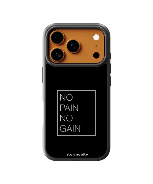 Husa No Pain No Gain Apple iPhone Impact Ultra - iPhone 17 Pro