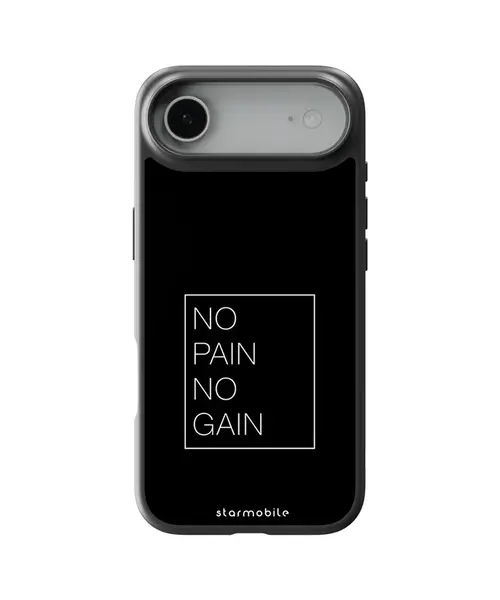 Husa No Pain No Gain Apple iPhone Impact Ultra - iPhone Air