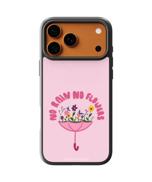 Husa No rain no flowers Apple iPhone Impact Ultra - iPhone 17 Pro Max