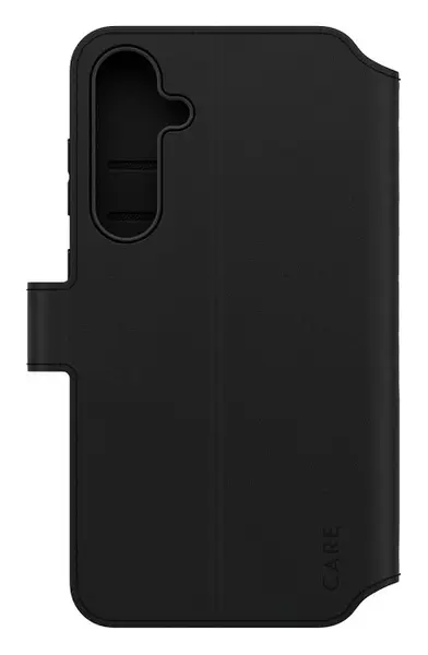 Husă PanzerGlass - Feature Wallet, Galaxy A55, negru
