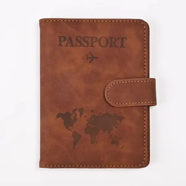 Husa pasaport unisex, Kaida PT1299, Maro