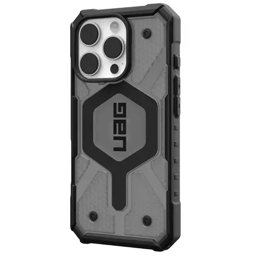 Husa Pathfinder Clear MagSafe UAG pentru iPhone 16 Pro, Transparenta