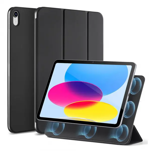 Husa pentru Apple iPad (2025) / (2022), ESR, Rebound, Neagra