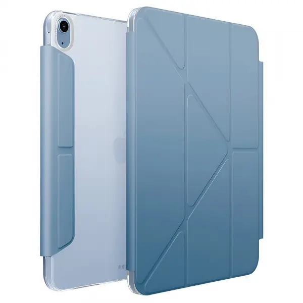 Husa pentru Apple iPad Air 11 (2026) / Air 11 (2025) / Air 11 (2024) / Air (2022) / Air (2020), UNIQ, Camden Click, Albastra Gri