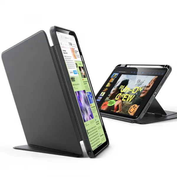 Husa pentru Apple iPad Pro 11 (2024), ESR, Flip Hybrid with Pencil Holder, Neagra