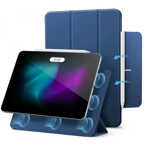 Husa pentru Apple iPad Pro 11 (2024), ESR, Rebound, Bleumarin