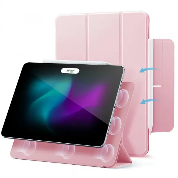 Husa pentru Apple iPad Pro 11 (2024), ESR, Rebound, Roz