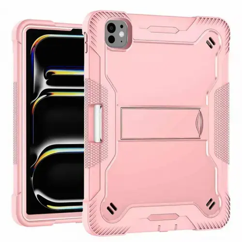 Husa pentru Apple iPad Pro 13 (2024) Techsuit Rugged TabShell (Roz)