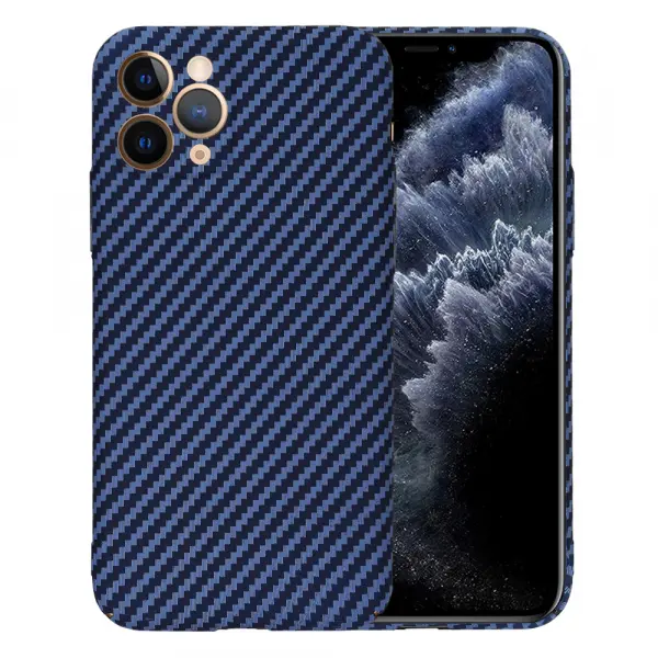 Husa pentru Apple iPhone 11 Pro, Techsuit, Carbonite FiberShell, Turcoaz
