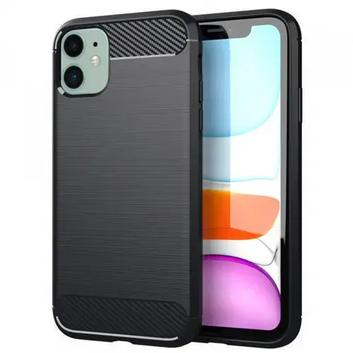 Husa pentru Apple iPhone 11, Techsuit Carbon