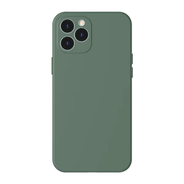Husa pentru Apple iPhone 12 Pro, Baseus Protective Case, Silicon, Verde, 6.1 inch