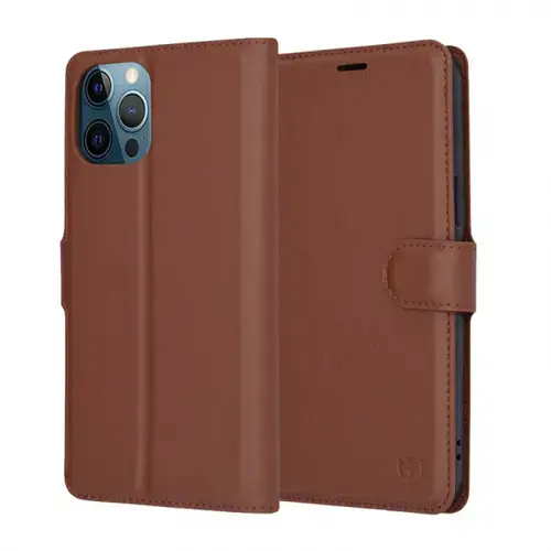 Husa pentru Apple iPhone 12 Pro Max, Techsuit Leather Folio