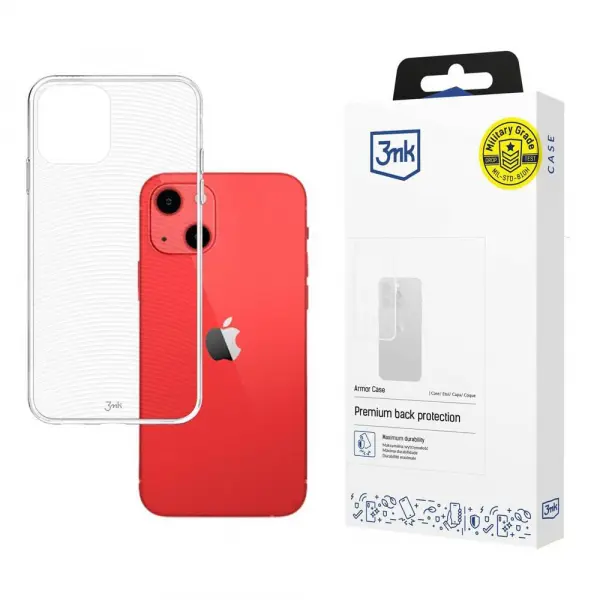 Husa pentru Apple iPhone 13, 3MK, Armor, Transparenta