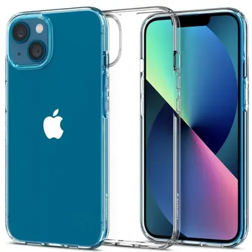 Husa pentru Apple iPhone 13, Spigen, Liquid Crystal, Transparenta
