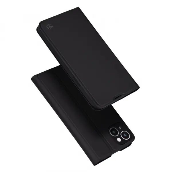 Husa pentru Apple iPhone 14 Plus, Techsuit, Magskin Book, Neagra
