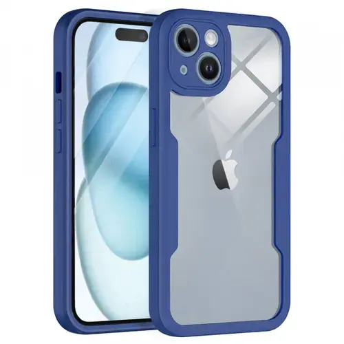 Husa pentru Apple iPhone 15 Plus, Techsuit, ColorVerse 360, Albastra