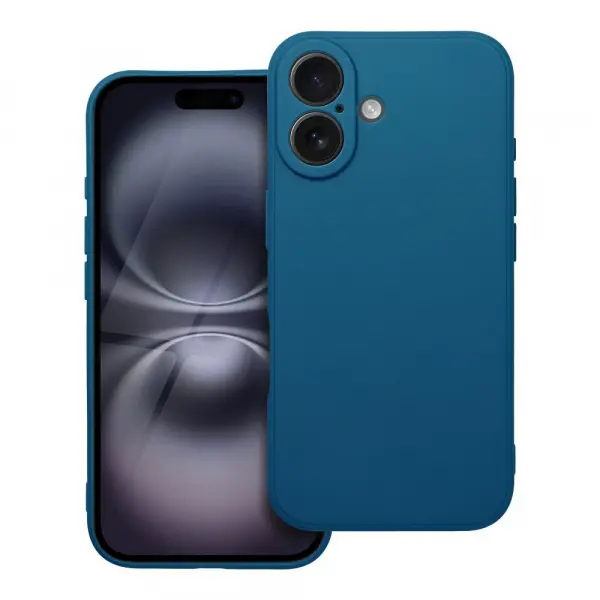 Husa pentru Apple iPhone 16, OEM, Matt, Albastra