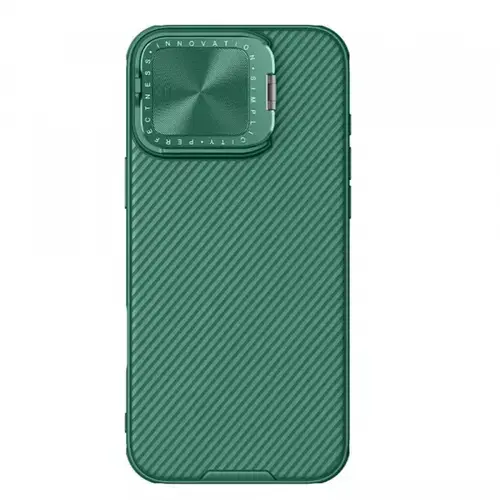 Husa pentru Apple iPhone 16 Pro, Nillkin, CamShield Prop, Verde