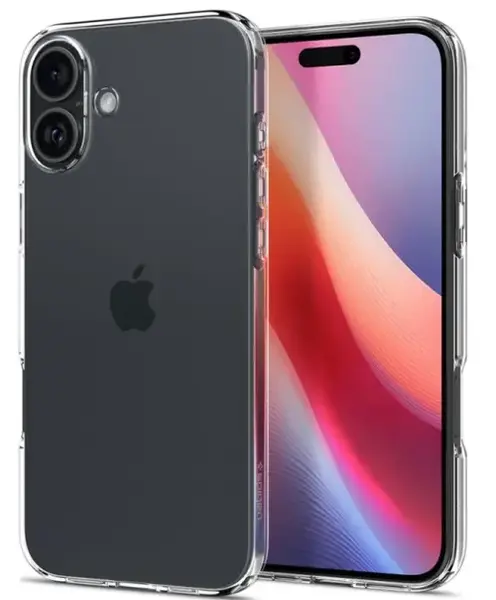 Husa pentru Apple iPhone 16, Spigen, Liquid Crystal, Transparenta