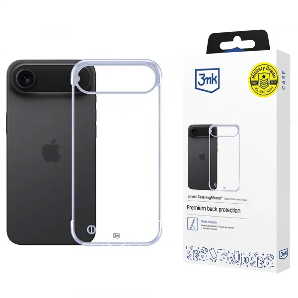 Husa pentru Apple iPhone 17 Air, 3MK, Just20g, Transparenta