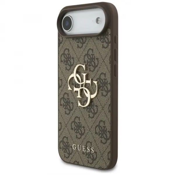 Husa pentru Apple iPhone 17 Air, Guess, 4G Big Logo, Maro