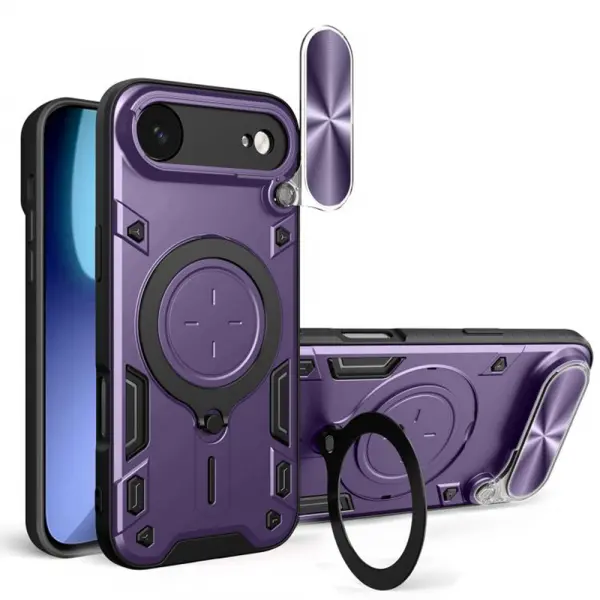 Husa pentru Apple iPhone 17 Air, Techsuit, CamGuard Pro, Mov