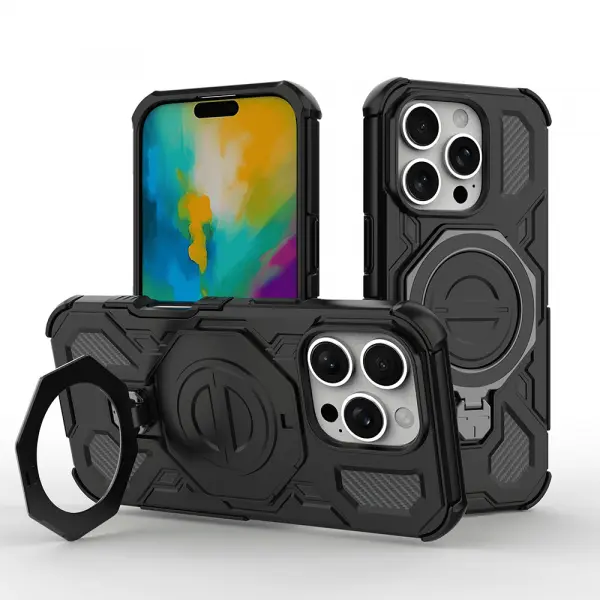 Husa pentru Apple iPhone 17 Air, Techsuit, Carbon Shield Pro, Neagra