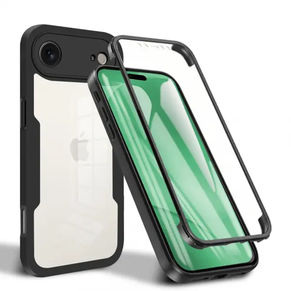 Husa pentru Apple iPhone 17 Air, Techsuit, ColorVerse 360, Neagra