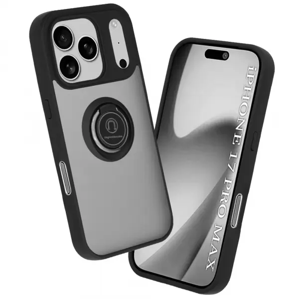 Husa pentru Apple iPhone 17 Pro Max, Techsuit, Glinth, Neagra